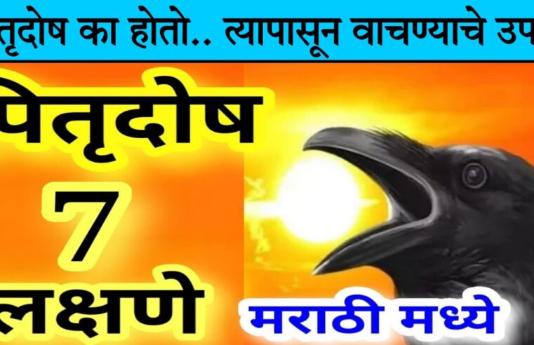 पितृदोषाची हि आहेत 7 लक्षणे.. तुमच्या घरात जर असे घडत असेल तर पितृदोष असतो.. यावरील उपाय जाणून घ्या